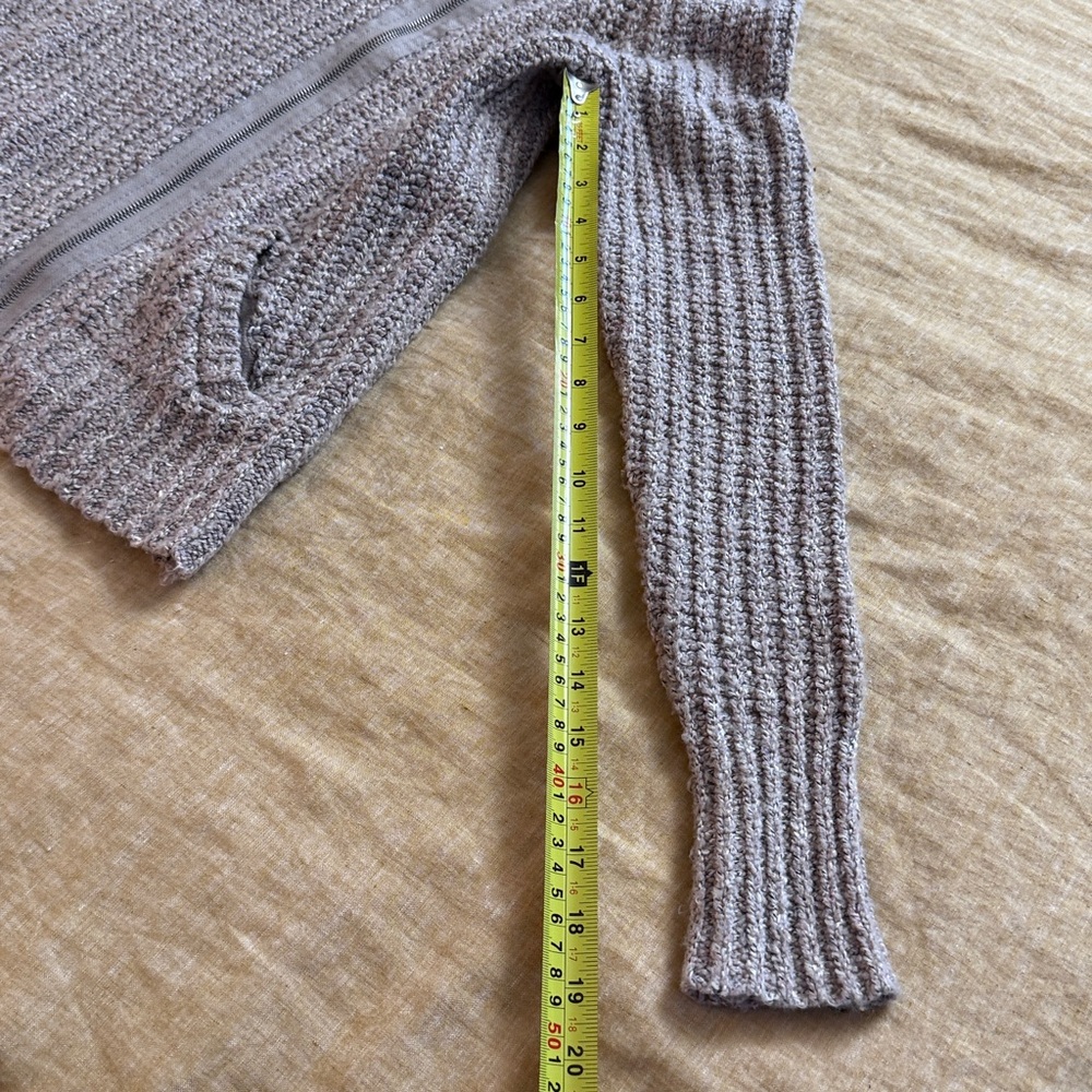 Free people moto jacket sweater - Picture 6 of 16